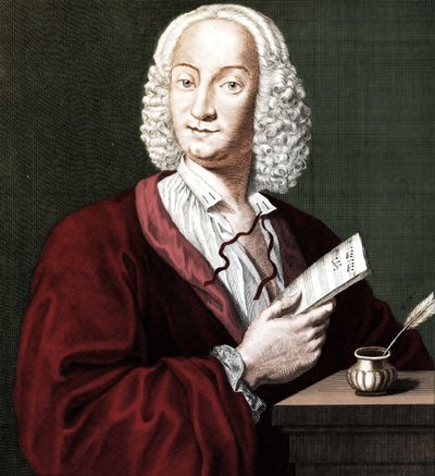 Antonio Vivaldi 1678-1741, 1725 by François Morellon de La Cave
