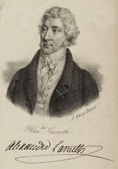 Alex.dre Lameth by Francois Seraphin Delpech