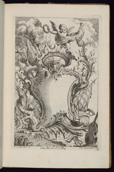 Dahi Bir Kartuş, Farklı Kullanımlar İçin Kartuşlar Kitabı by François de Cuvilliés the Elder