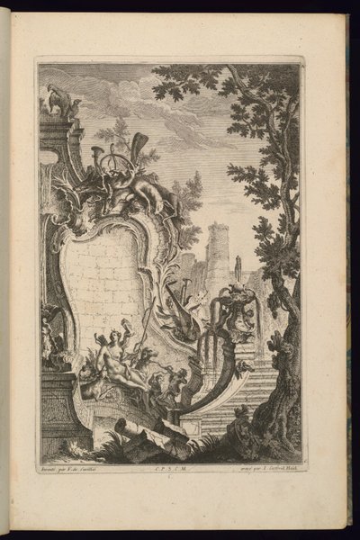 Diana ile Çeşme Tasarımı by François de Cuvilliés the Elder