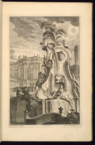 Venüslü Çeşme Tasarımı by François de Cuvilliés the Elder
