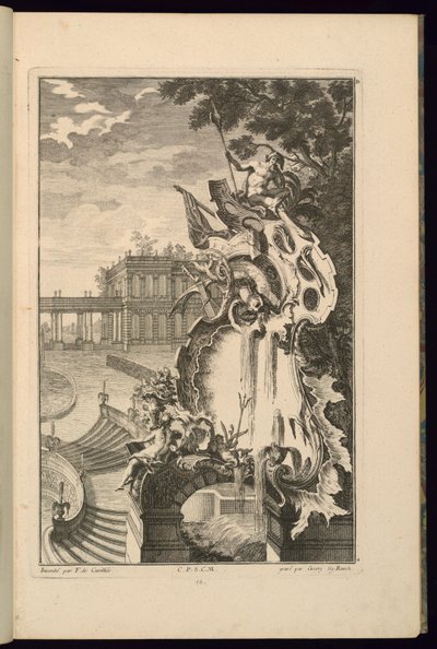Çapalı Çeşme Tasarımı by François de Cuvilliés the Elder