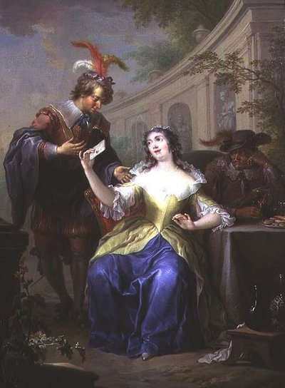 Eşitsiz Aşk Alegorileri (bir çift) by Frans Christoph Janneck