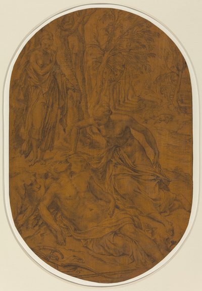 Diana ve Endymion by Frans Floris I
