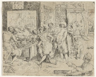 Müsrif oğul mirasını çarçur ediyor by Frans Francken (III)