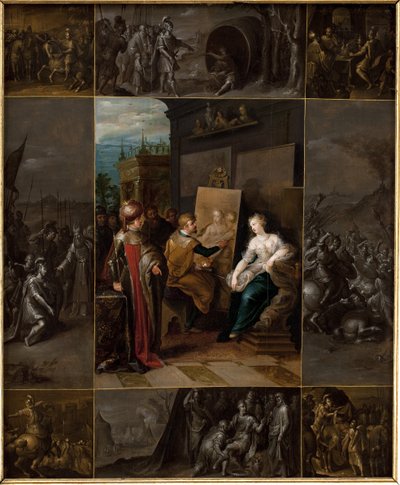 Apelles Campaspe Boyama by Frans Francken d.Y.