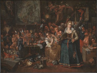 cadılar Şabat by Frans Francken d.Y.