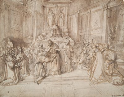 Bir Genç Adamın Şövalyeliği [?] by Frans Francken the Younger