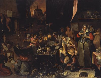 Cadılar Mutfağı, 1606 by Frans Francken the Younger