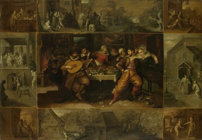 Müsrif oğul benzetmesi, 1620 by Frans Francken the Younger