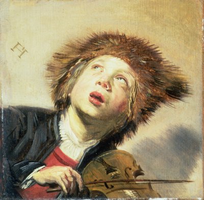 Kemanlı Bir Çocuk by Frans Hals