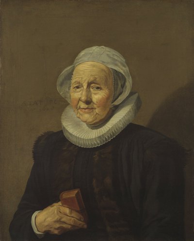 Yaşlı Bir Kadın, 1628 by Frans Hals