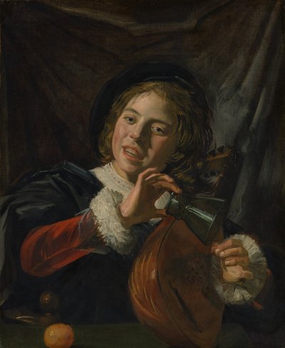 Udlu çocuk, ca. 1625. by Frans Hals