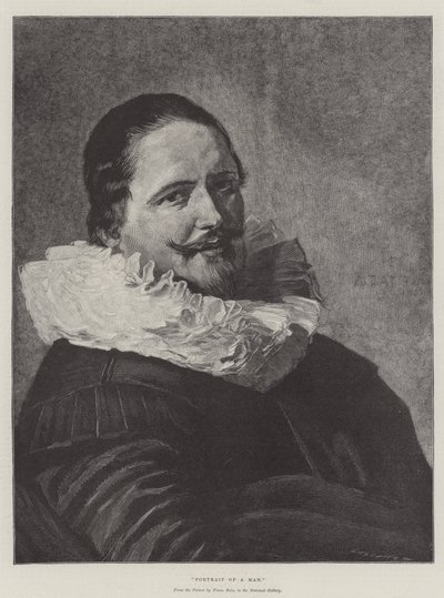 Bir Adamın Portresi by Frans Hals