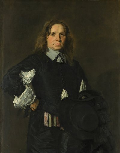 Bir Adamın Portresi, c.1610 (tuval üzerine yağlı boya) by Frans Hals