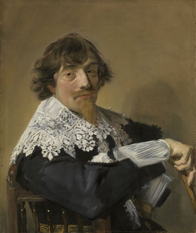 Portrait of a Man, c.1635  by Frans Hals