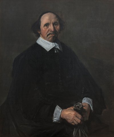 Bir Adamın Portresi, c. 1655-60 (tuval üzerine yağlı boya) by Frans Hals