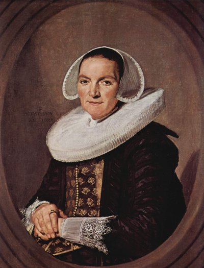 Bir kadın portresi by Frans Hals