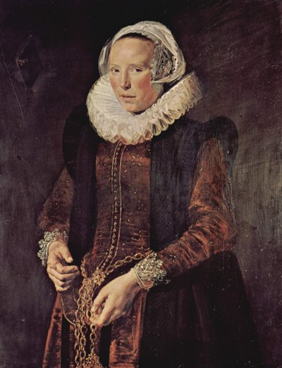 Bir kadın portresi by Frans Hals