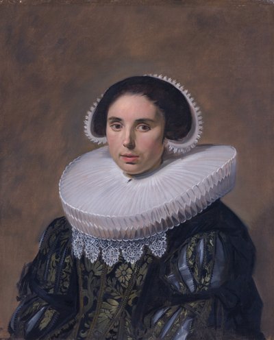 Bir kadın portresi, muhtemelen Nicolaes Hasselaer (Q15429895) (1594-1667). Nicolaes Hasselaer
