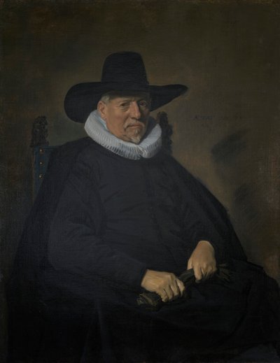 Geleneksel olarak Heer Bodolphe olarak adlandırılan Yaşlı Bir Adamın Portresi by Frans Hals