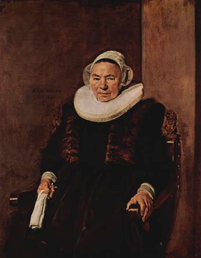 Bilinmeyen bir kadın portresi.[1]
Alternatif başlık(lar):  

Mevrouw Bodolphe.[2] by Frans Hals