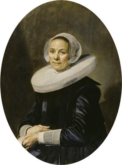 Bilinmeyen bir kadın portresi [1] by Frans Hals
