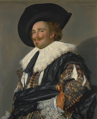 Gülen Süvari by Frans Hals