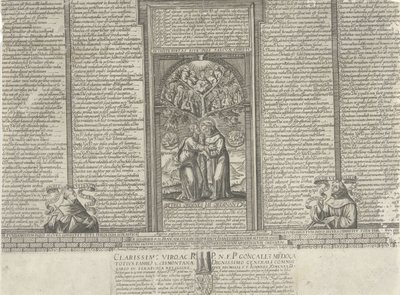 Azizler Ağacı tarafından İsa ve Aziz Francis by Frans Heylan