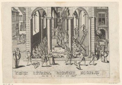 İkonoklazm, 1566 Seri 5: Hollanda Olayları, 1566-1570 (dizi başlığı) by Frans Hogenberg