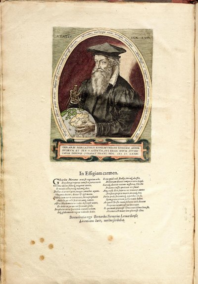 62 yaşındaki Gerardus Mercator 1512-1594