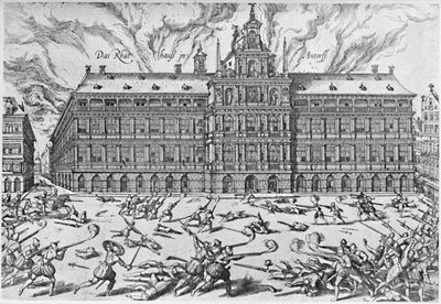 Anvers Yağmalaması, 1576, 1903 by Frans Hogenberg