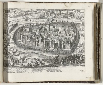 Smolensk Kuşatması, 1609-1611, 1612 by Frans Hogenberg