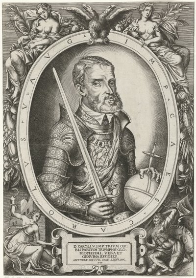 Portret Van Karel V Van Habsburg by Frans Huys