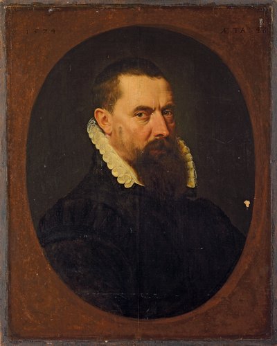 Sakallı bir beyefendinin portresi, 1574 by Frans I Pourbus