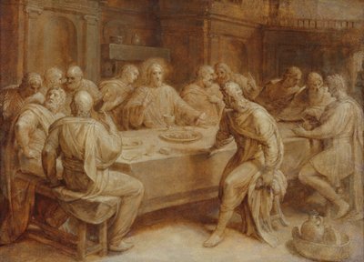 Son Akşam Yemeği by Frans I Pourbus