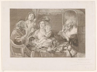 Masada müzik yapım şirketi Soo d'Oude şarkıları ve soo pepen de Jongen (nesnedeki başlık) by Frans Lauwers (signed by artist)