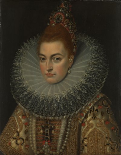 Arşidüşes Isabella Clara Eugenia (1566-1633), İspanya İnfanta Portresi by Frans Pourbus (II) (workshop of)