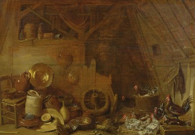ahır iç by Frans Ryckhals