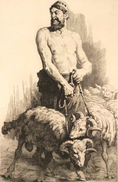 koç ile çoban by Frans Schwartz