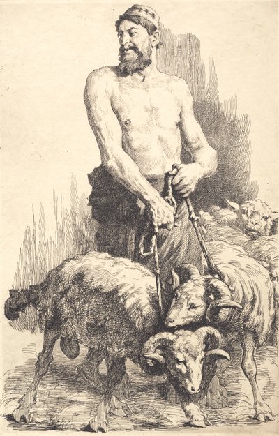 koç ile çoban by Frans Schwartz