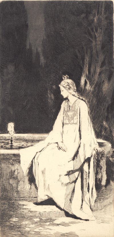 Çeşmedeki prenses by Frans Schwartz