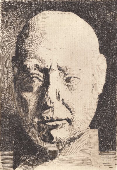 Alçıdan sonra Mısır kafası by Frans Schwartz