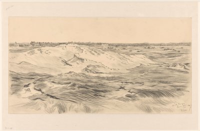 Laren'deki Beyaz Dağlar by Frans Alexander Evert Lodewijk Smissaert