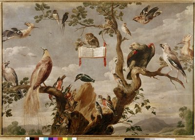 Bir kuşun konseri (tuval üzerine yağlı boya by Frans Snyders