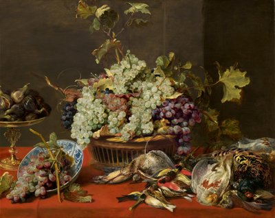 Üzüm ve Oyun ile Natürmort by Frans Snyders
