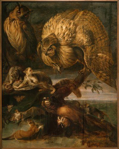 Gecenin hayvanları by Frans Snyders