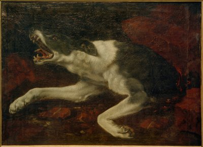 yaralı köpek by Frans Snyders or Snijders