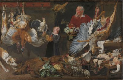 Bir oyun mağazası by Frans Snyders or Snijders