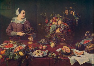 Meyve Satıcısı, Meyve Satıcısı, 1636, c1934 by Frans Snyders or Snijders